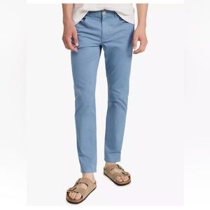 Vince Slim Fit Dylan 5 Pocket Twill Pants Mens Size 34x30 Smoke Blue Casual